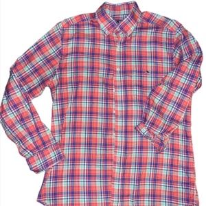 Vineyard Vines Men’s Long Sleeve Dress Shirt Size M